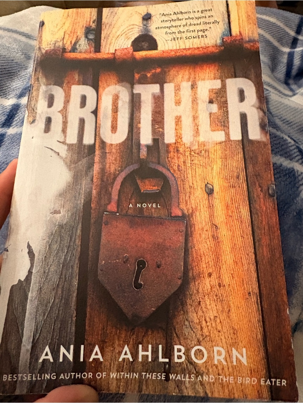Brother by - Rustic Brown Cover Art Print